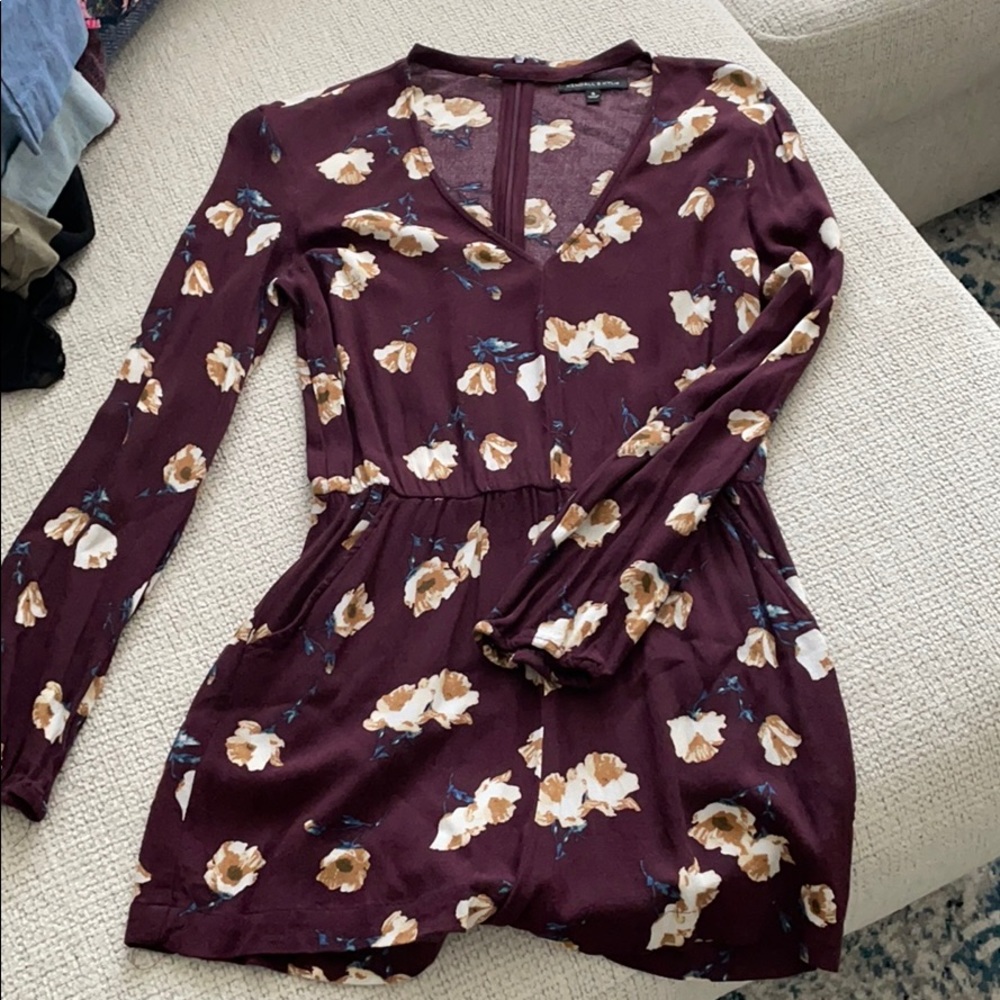 Long sleeve romper